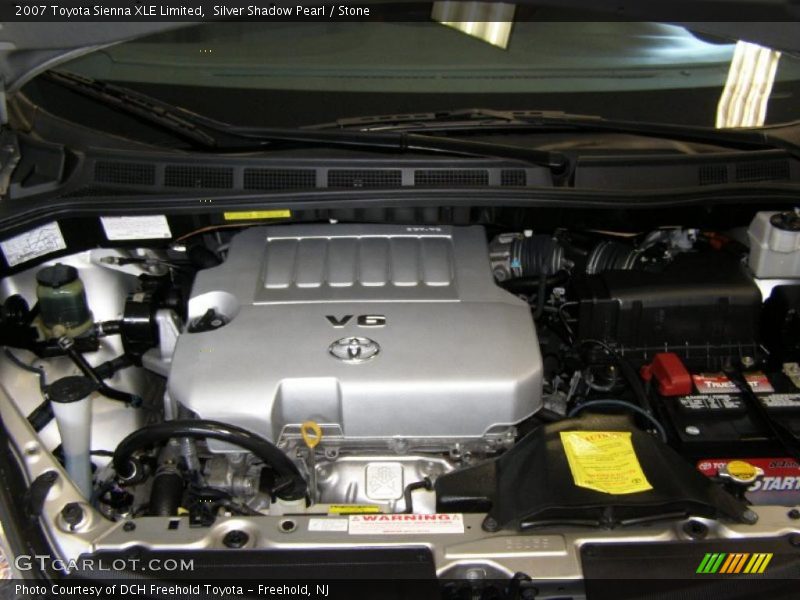 Silver Shadow Pearl / Stone 2007 Toyota Sienna XLE Limited