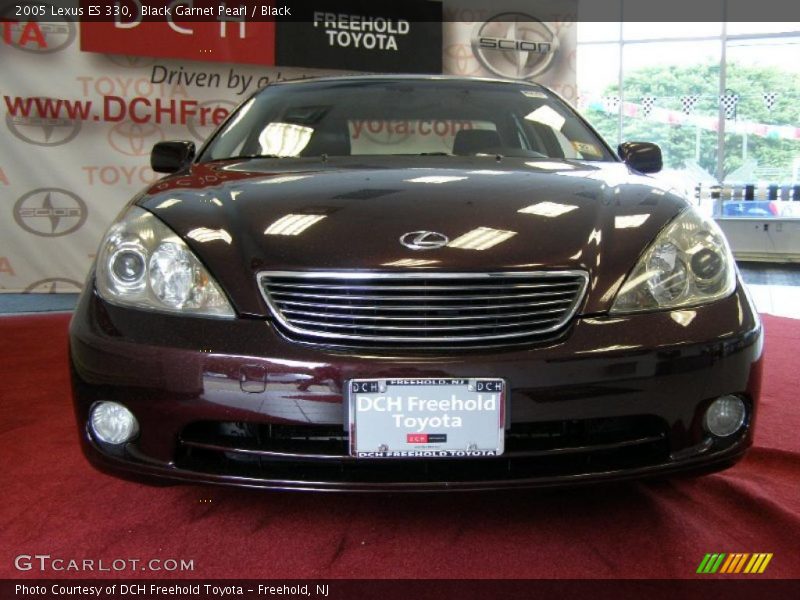 Black Garnet Pearl / Black 2005 Lexus ES 330
