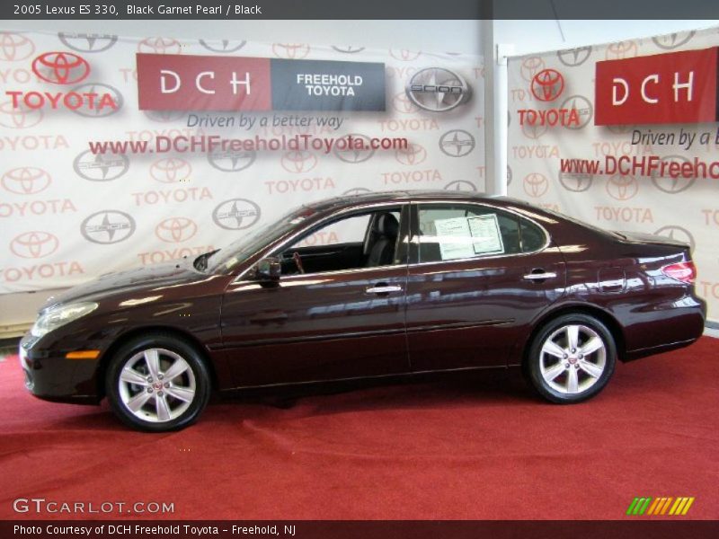 Black Garnet Pearl / Black 2005 Lexus ES 330