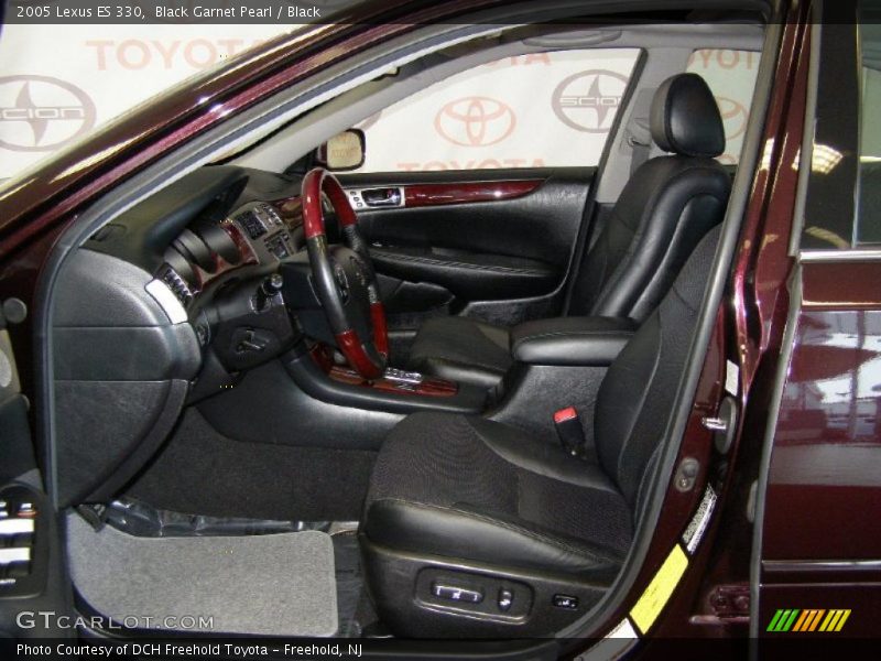 Black Garnet Pearl / Black 2005 Lexus ES 330