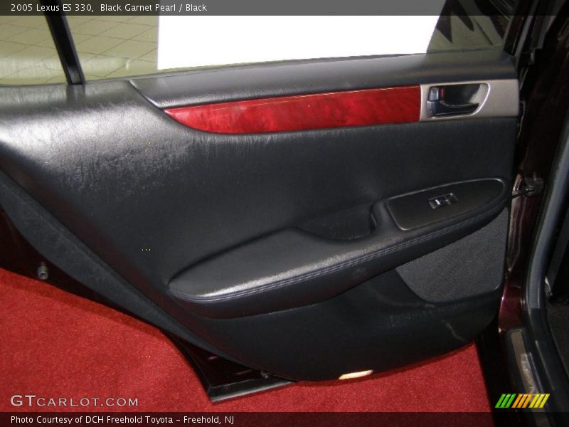 Black Garnet Pearl / Black 2005 Lexus ES 330