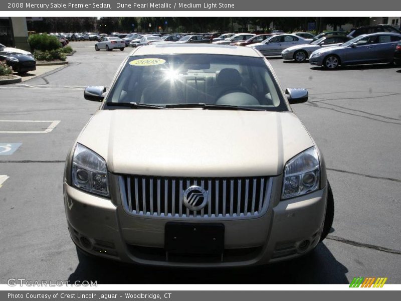 Dune Pearl Metallic / Medium Light Stone 2008 Mercury Sable Premier Sedan