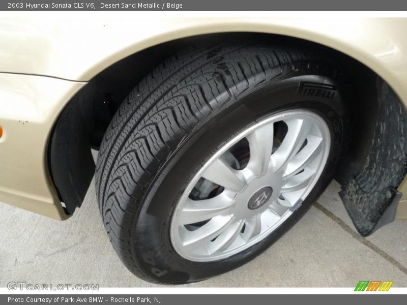 Desert Sand Metallic / Beige 2003 Hyundai Sonata GLS V6