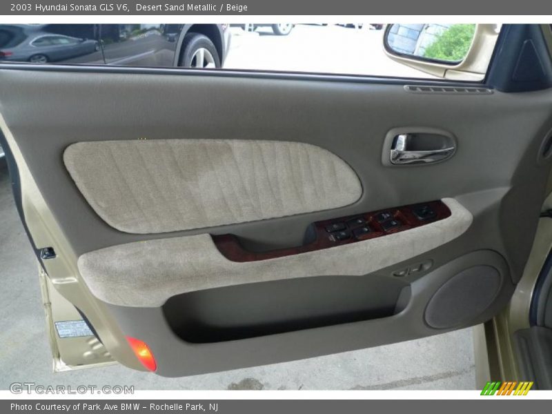 Desert Sand Metallic / Beige 2003 Hyundai Sonata GLS V6