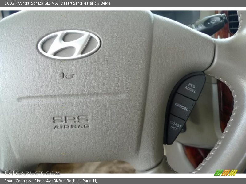 Desert Sand Metallic / Beige 2003 Hyundai Sonata GLS V6
