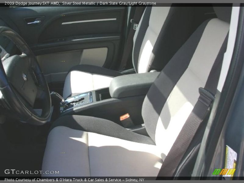 Silver Steel Metallic / Dark Slate Gray/Light Graystone 2009 Dodge Journey SXT AWD