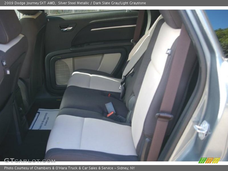 Silver Steel Metallic / Dark Slate Gray/Light Graystone 2009 Dodge Journey SXT AWD