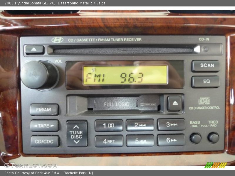 Desert Sand Metallic / Beige 2003 Hyundai Sonata GLS V6