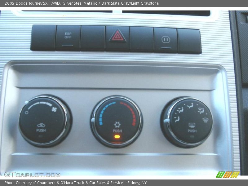 Silver Steel Metallic / Dark Slate Gray/Light Graystone 2009 Dodge Journey SXT AWD