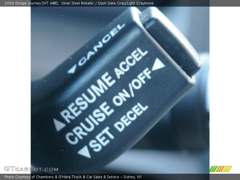 Silver Steel Metallic / Dark Slate Gray/Light Graystone 2009 Dodge Journey SXT AWD