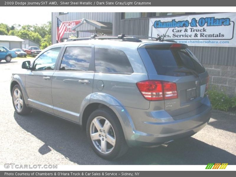 Silver Steel Metallic / Dark Slate Gray/Light Graystone 2009 Dodge Journey SXT AWD