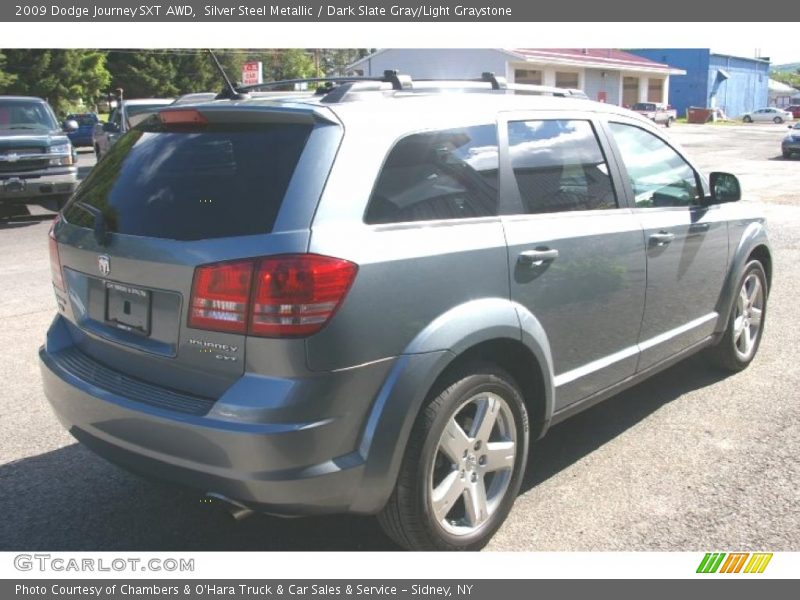 Silver Steel Metallic / Dark Slate Gray/Light Graystone 2009 Dodge Journey SXT AWD