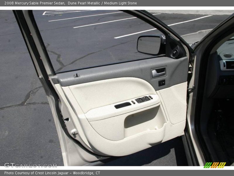 Dune Pearl Metallic / Medium Light Stone 2008 Mercury Sable Premier Sedan