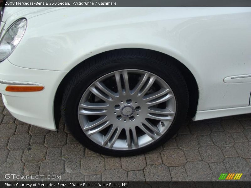 Arctic White / Cashmere 2008 Mercedes-Benz E 350 Sedan