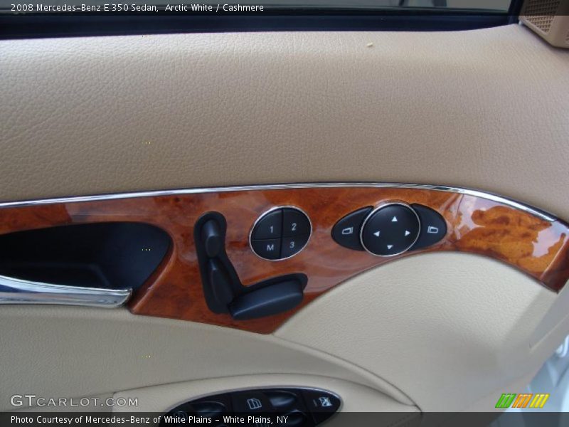 Arctic White / Cashmere 2008 Mercedes-Benz E 350 Sedan