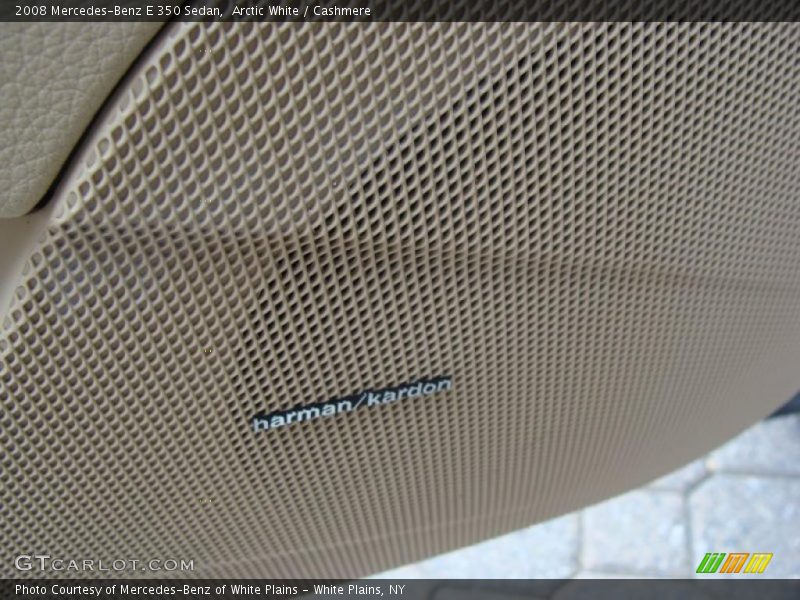 Arctic White / Cashmere 2008 Mercedes-Benz E 350 Sedan