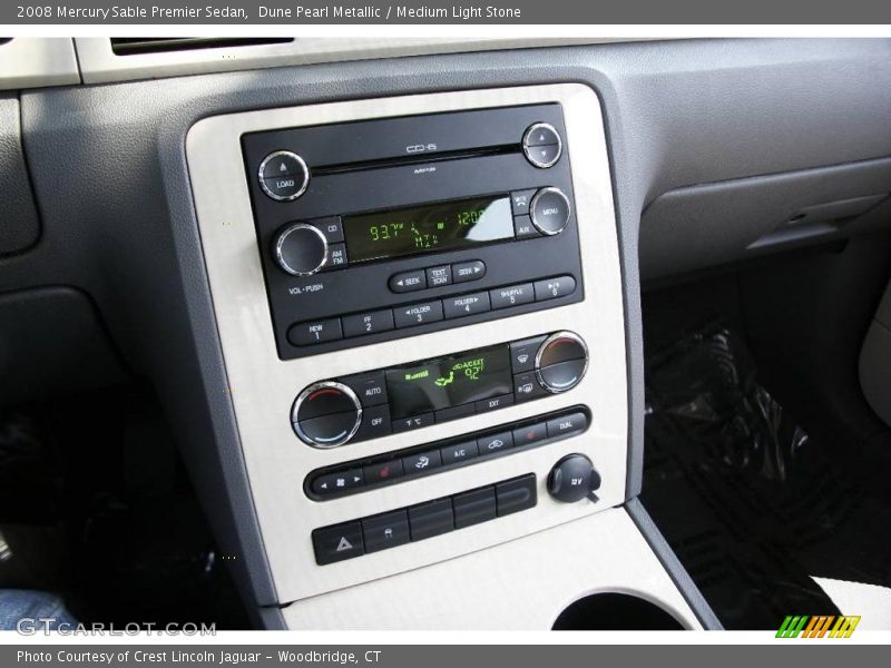 Dune Pearl Metallic / Medium Light Stone 2008 Mercury Sable Premier Sedan