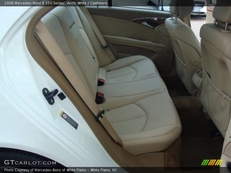 Arctic White / Cashmere 2008 Mercedes-Benz E 350 Sedan