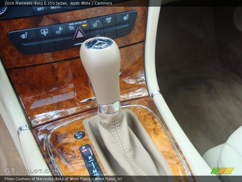 Arctic White / Cashmere 2008 Mercedes-Benz E 350 Sedan