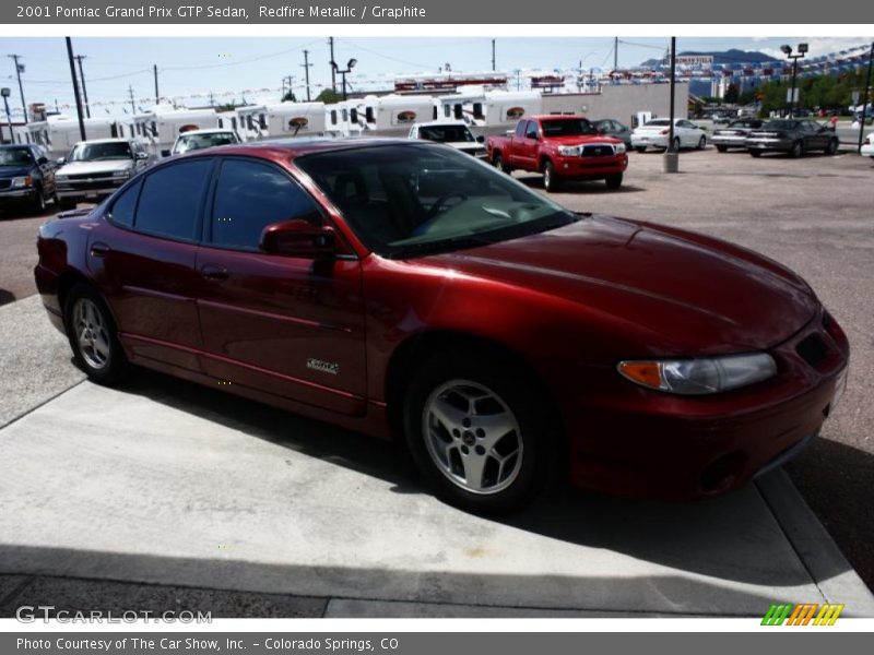 Redfire Metallic / Graphite 2001 Pontiac Grand Prix GTP Sedan