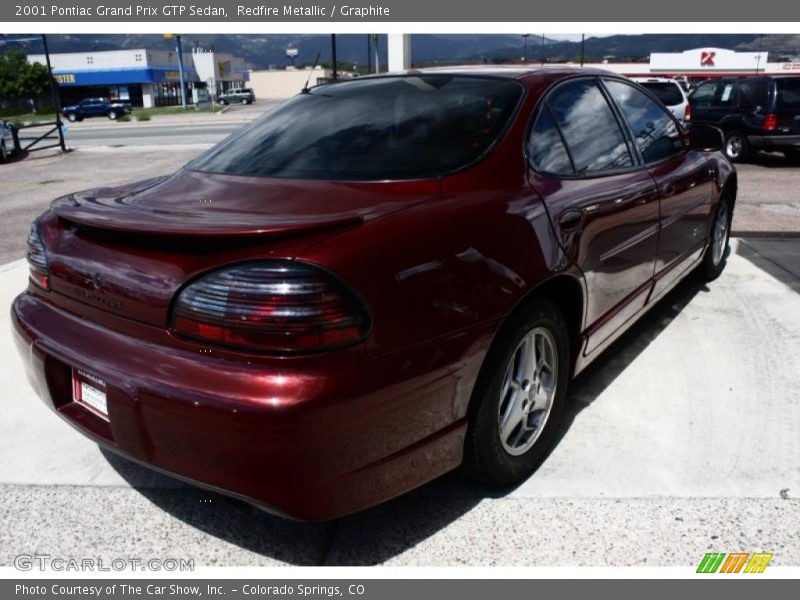 Redfire Metallic / Graphite 2001 Pontiac Grand Prix GTP Sedan