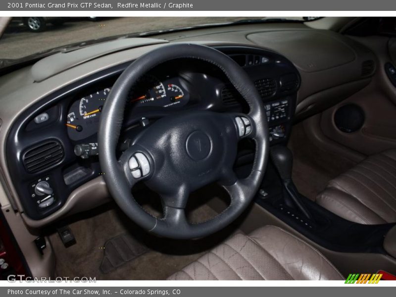 Redfire Metallic / Graphite 2001 Pontiac Grand Prix GTP Sedan