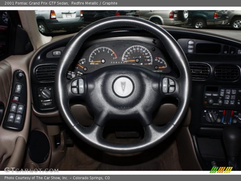 Redfire Metallic / Graphite 2001 Pontiac Grand Prix GTP Sedan