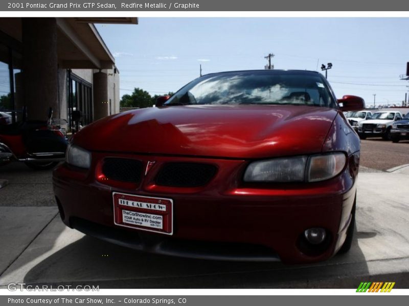 Redfire Metallic / Graphite 2001 Pontiac Grand Prix GTP Sedan