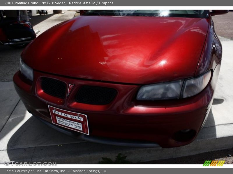 Redfire Metallic / Graphite 2001 Pontiac Grand Prix GTP Sedan