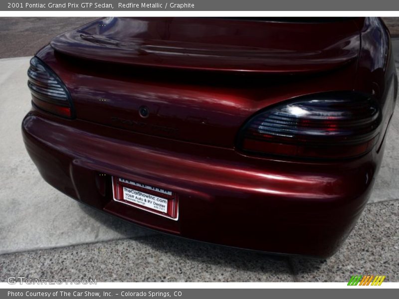 Redfire Metallic / Graphite 2001 Pontiac Grand Prix GTP Sedan