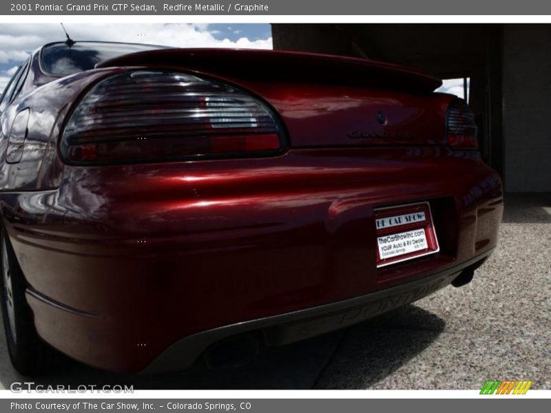 Redfire Metallic / Graphite 2001 Pontiac Grand Prix GTP Sedan