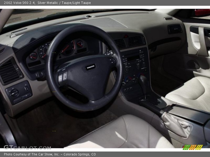 Silver Metallic / Taupe/Light Taupe 2002 Volvo S60 2.4