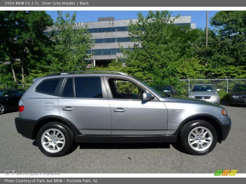 Silver Grey Metallic / Black 2004 BMW X3 2.5i