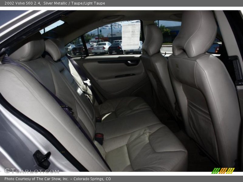 Silver Metallic / Taupe/Light Taupe 2002 Volvo S60 2.4
