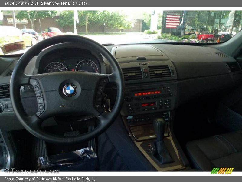 Silver Grey Metallic / Black 2004 BMW X3 2.5i