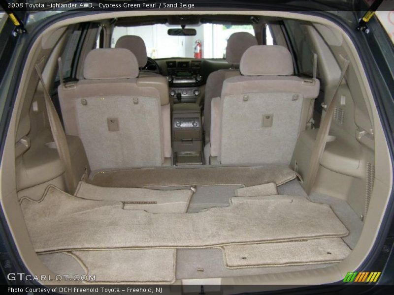 Cypress Green Pearl / Sand Beige 2008 Toyota Highlander 4WD