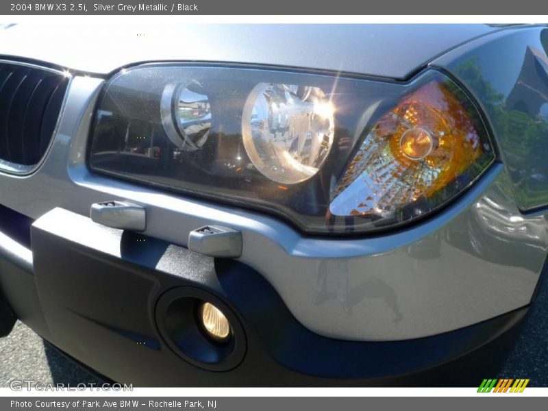 Silver Grey Metallic / Black 2004 BMW X3 2.5i