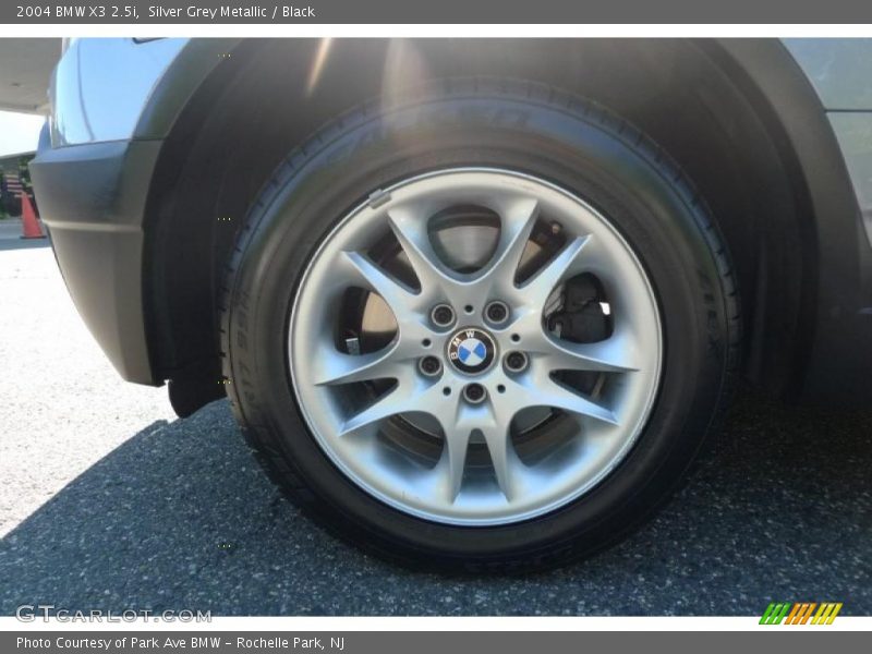 Silver Grey Metallic / Black 2004 BMW X3 2.5i