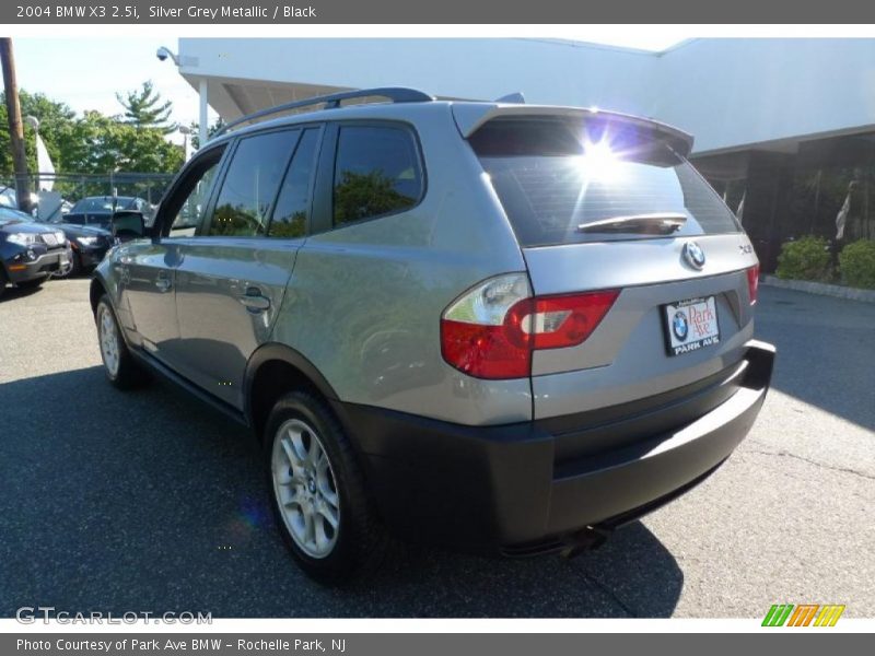 Silver Grey Metallic / Black 2004 BMW X3 2.5i