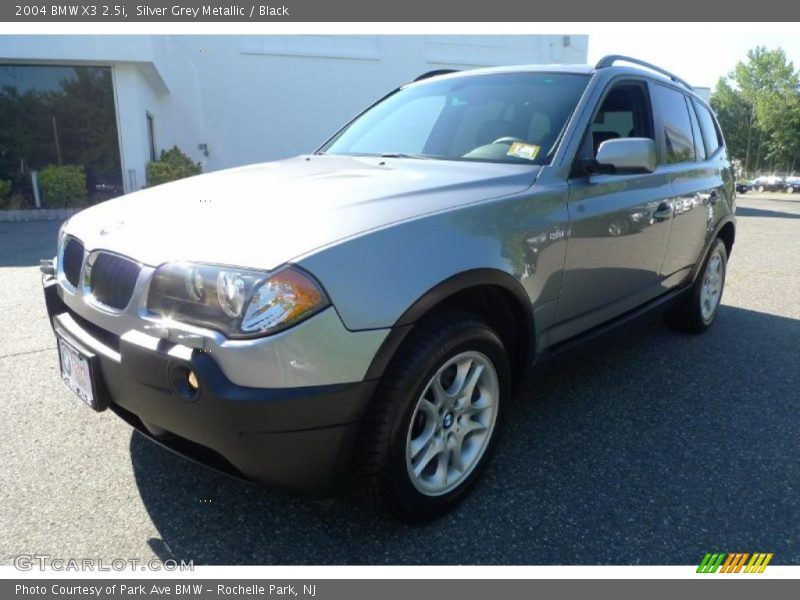 Silver Grey Metallic / Black 2004 BMW X3 2.5i