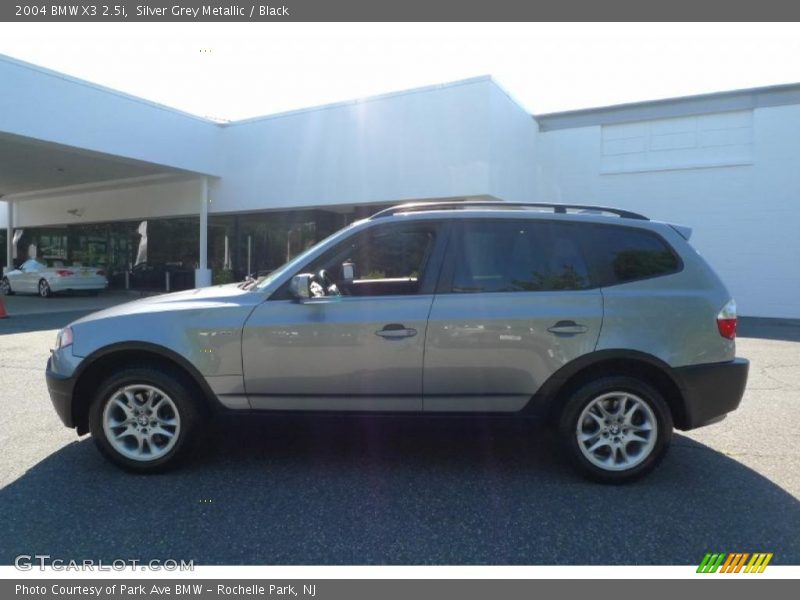 Silver Grey Metallic / Black 2004 BMW X3 2.5i