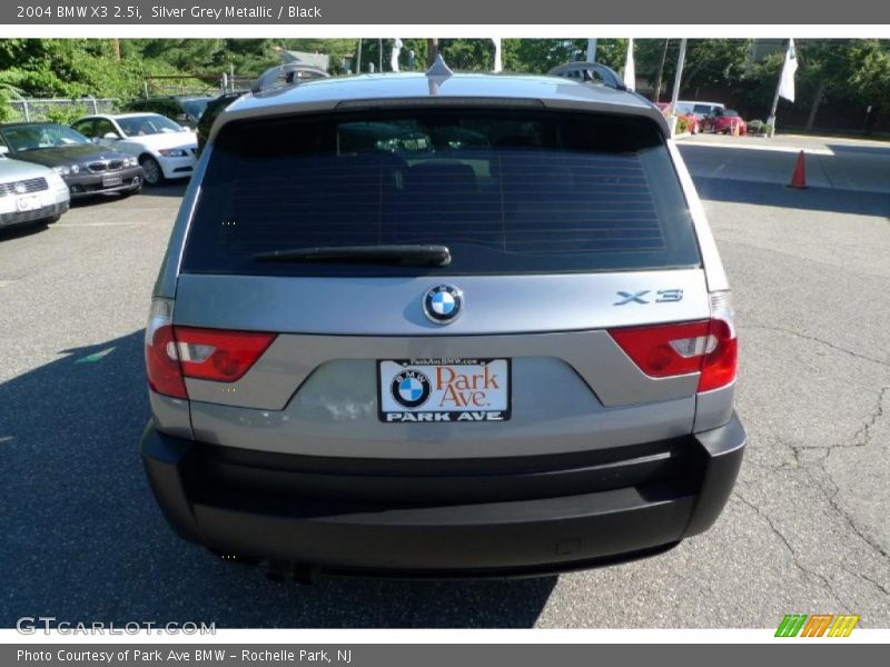 Silver Grey Metallic / Black 2004 BMW X3 2.5i