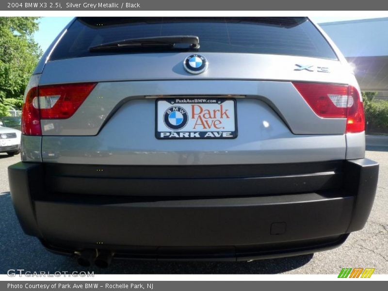 Silver Grey Metallic / Black 2004 BMW X3 2.5i