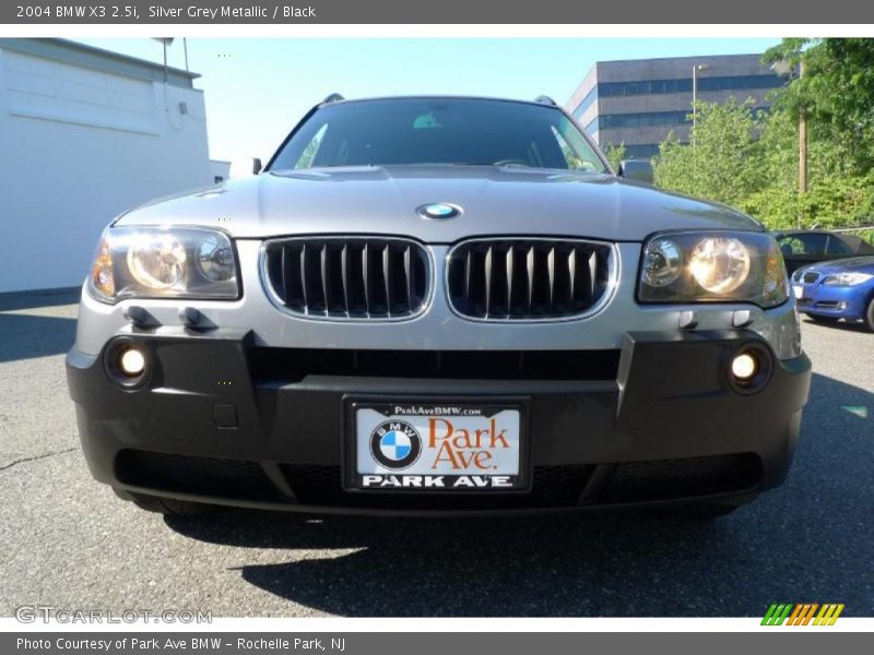 Silver Grey Metallic / Black 2004 BMW X3 2.5i