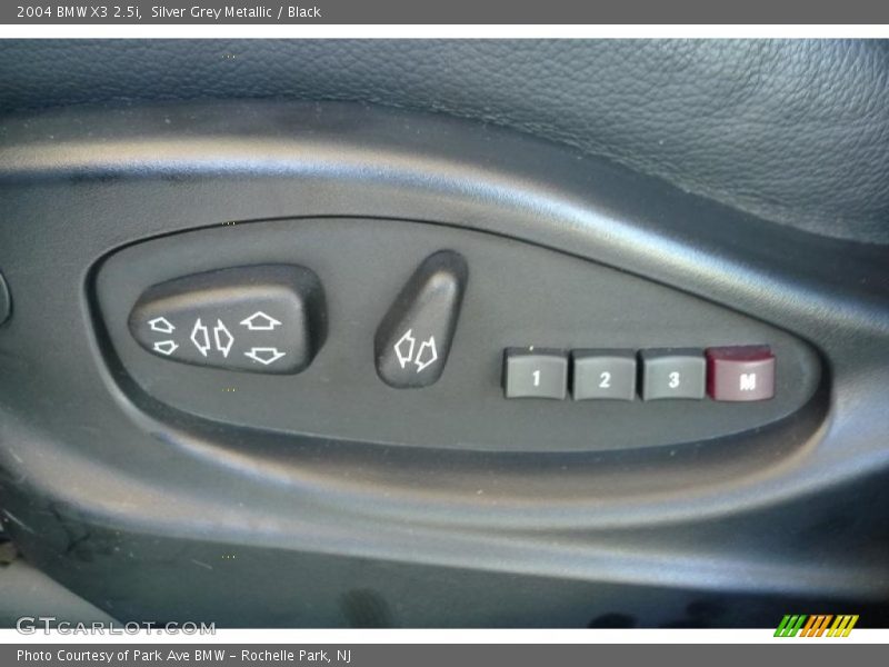 Silver Grey Metallic / Black 2004 BMW X3 2.5i