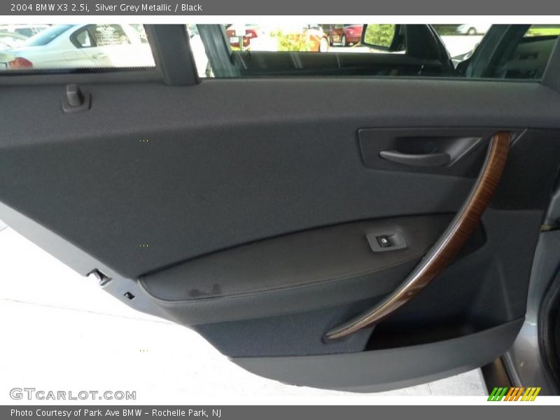 Silver Grey Metallic / Black 2004 BMW X3 2.5i