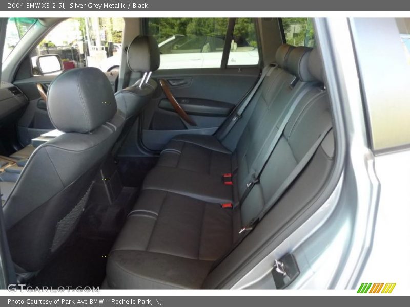 Silver Grey Metallic / Black 2004 BMW X3 2.5i