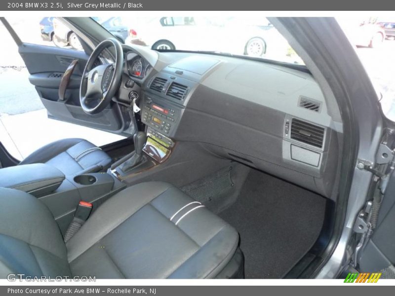 Silver Grey Metallic / Black 2004 BMW X3 2.5i