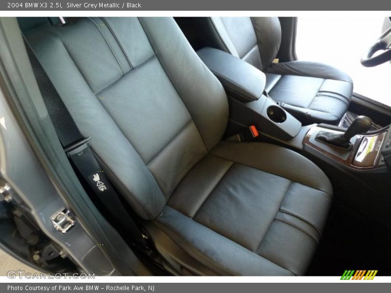 Silver Grey Metallic / Black 2004 BMW X3 2.5i