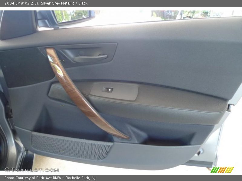 Silver Grey Metallic / Black 2004 BMW X3 2.5i